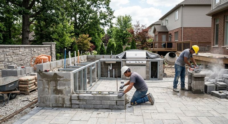 Outdoor Kitchen Construction in Santa Rosa, CA