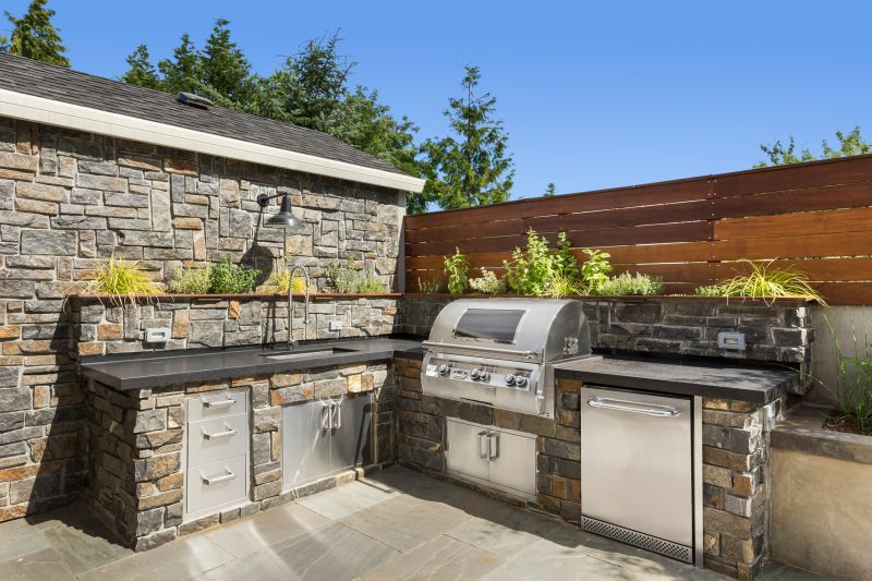 Outdoor Kitchen Installation in Pearland, TX