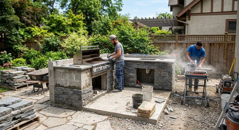 Outdoor Kitchen Construction in Charleston, SC