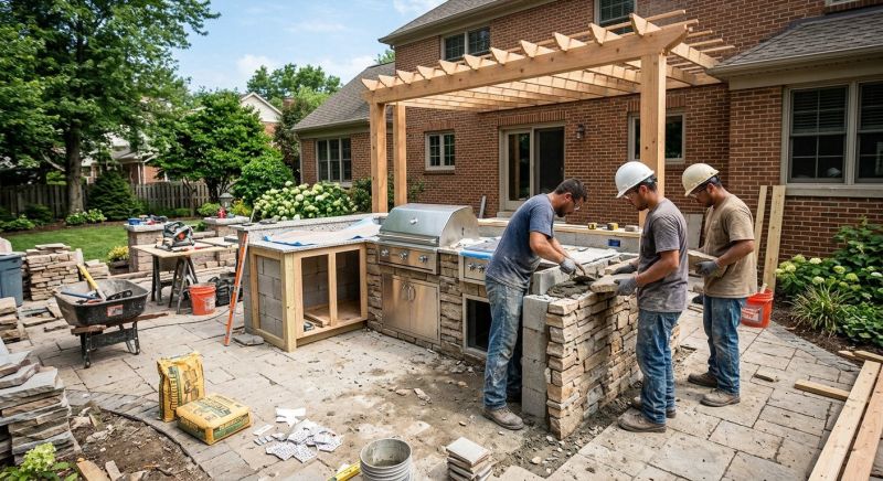 Outdoor Kitchen Remodeling in North Charleston, SC